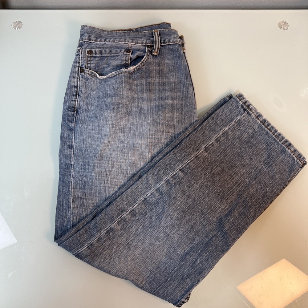 Levi's 559 Jeans 34x30 Relaxed Straight Light Wash Denim Mens